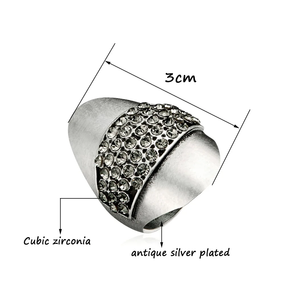 LEEKER винтажные уникальные кольца в форме шаттбола для женщин античное серебряное