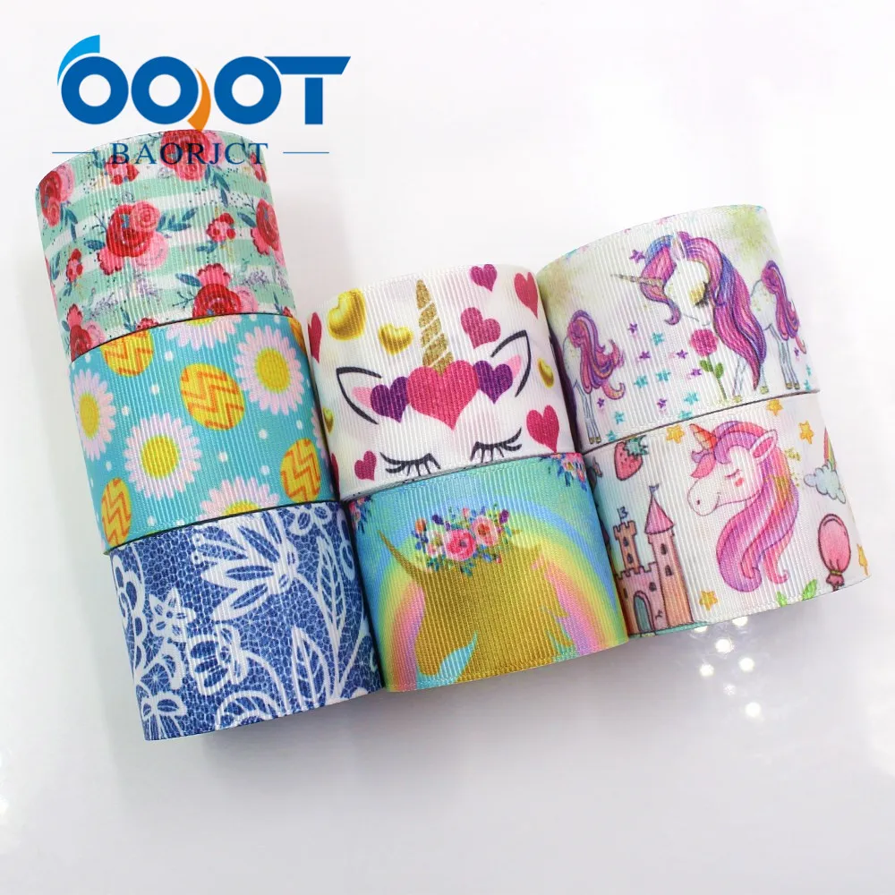 I 19116 359 1 1/2 дюйма 38 мм мультфильм печатных grosgrain ленты одежда аксессуары ювелирные