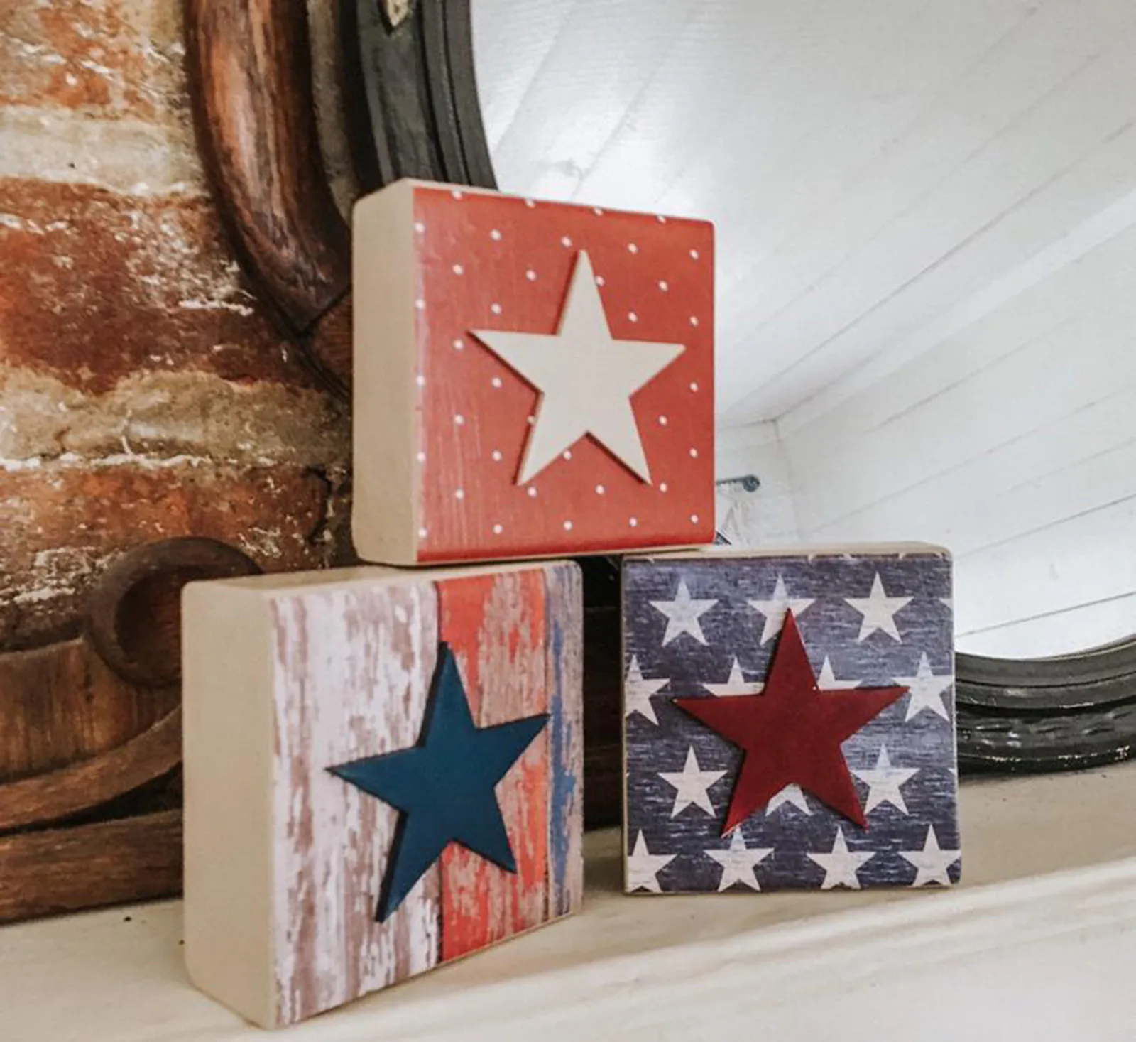 Патриотический стол деревянные знаки офивечерние многоярусный лоток орнамент