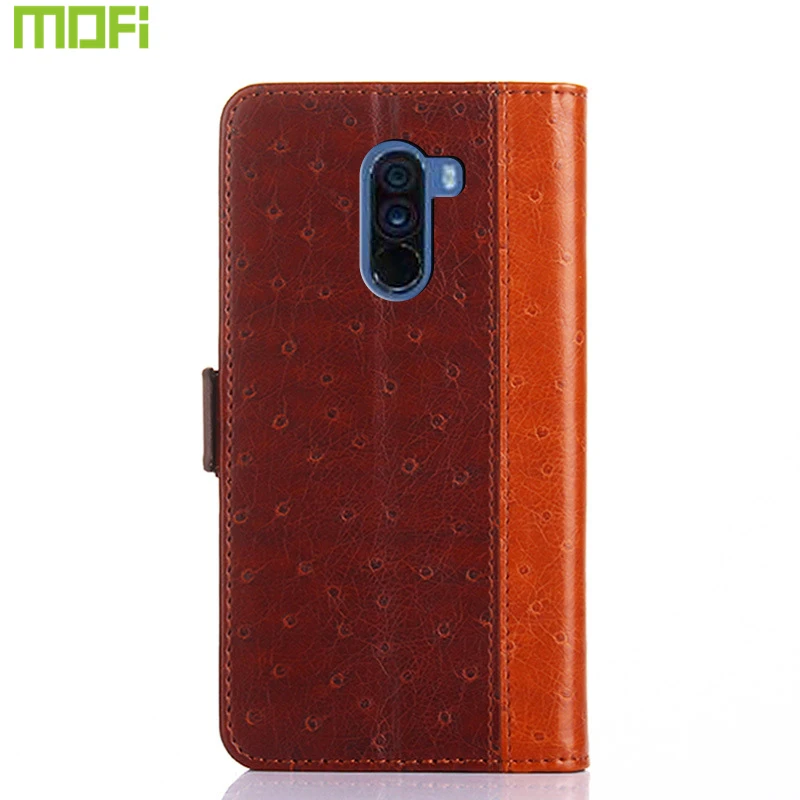 Чехол для Xiaomi Pocophone F1 Pro чехол Poco Mofi флип полное покрытие кошелек карт карман