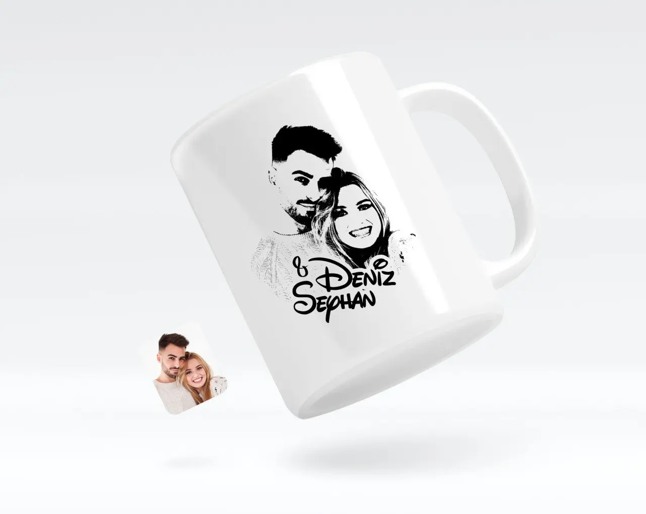 

Персонализированные-это любовь силуэт белая кружка Bardak-1, высокое качество, доступная подарок дорогой супругов надежные экономически эффек...