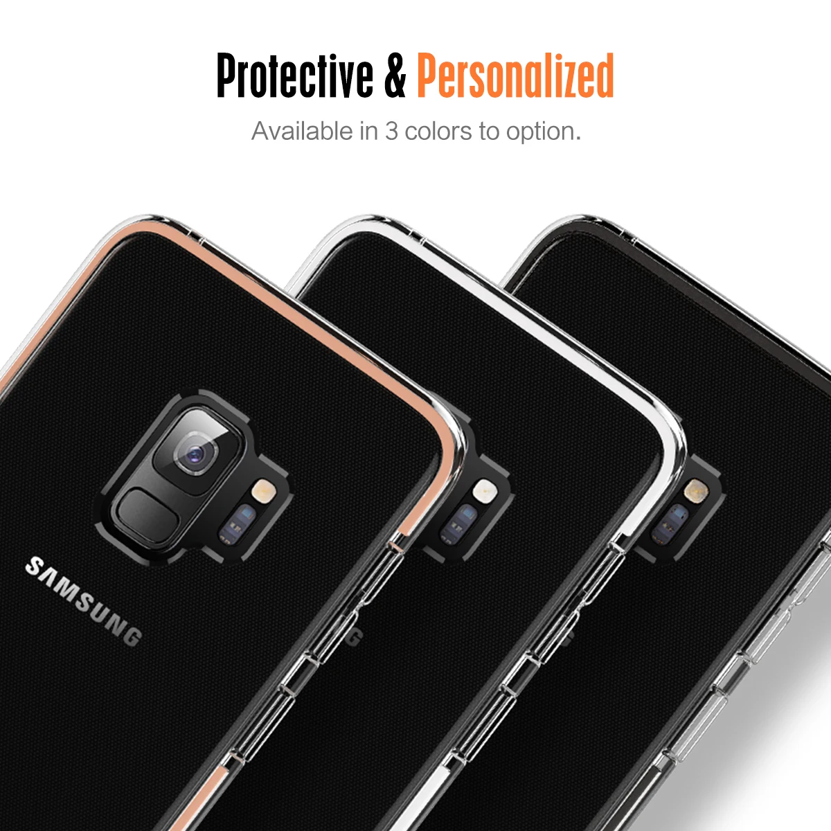 ROCK чехол для Samsung Galaxy S9 Plus двухслойный защитный серии TPE + TPU защита от падения