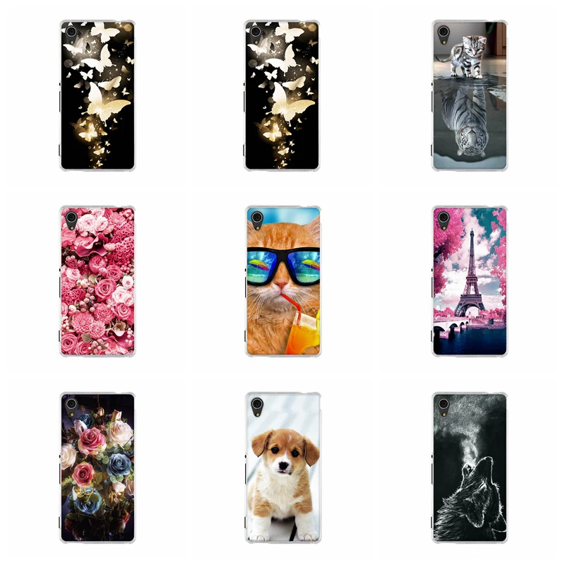 Для sony Xperia M4 Aqua E2303 E2312 E2333 E2353 чехол 3D милый силиконовый чехол для sony Xperia M4 Aqua/M4 Aqua двойной чехол для телефона s