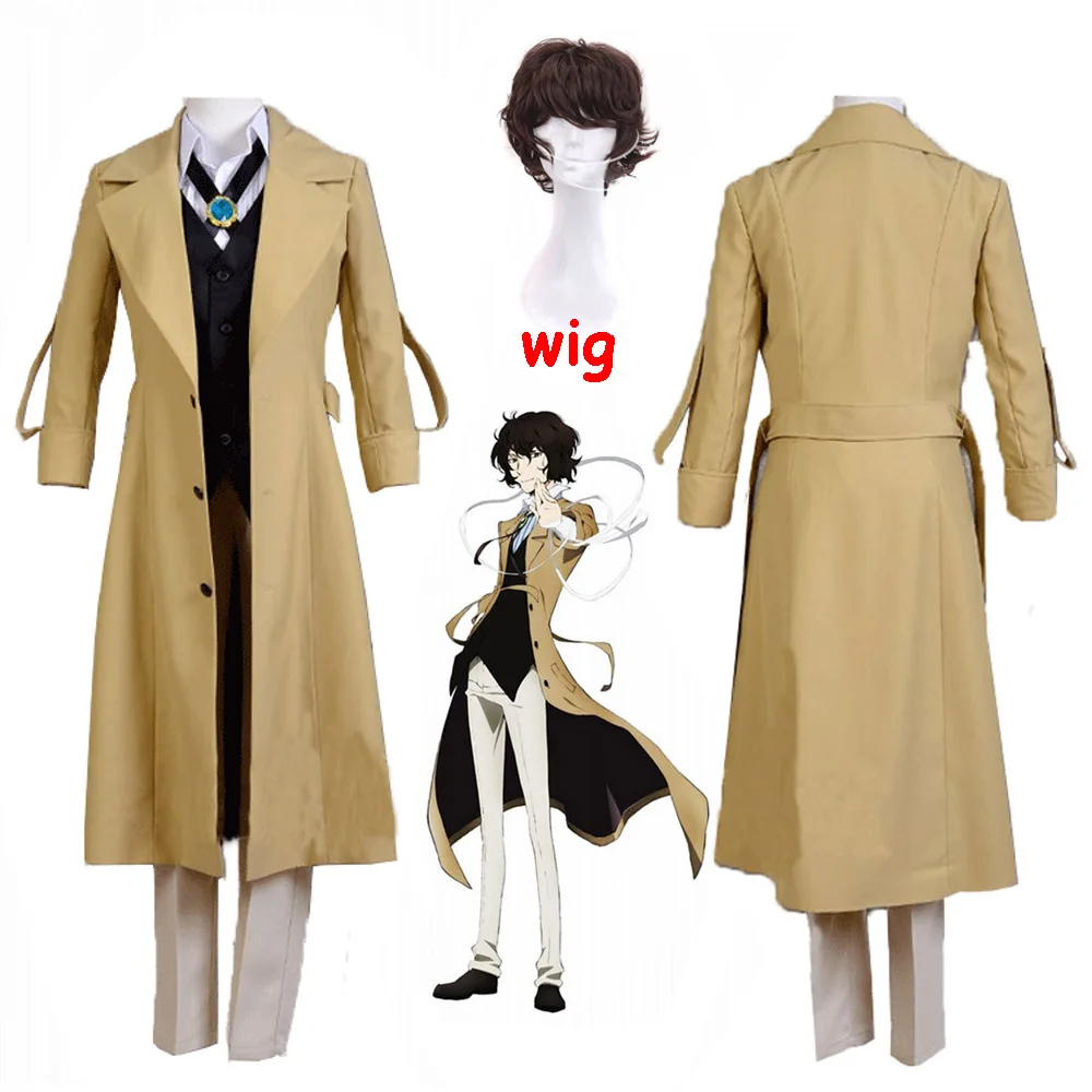 Горячее предложение! Распродажа! Бунго бродячих собак Осаму дадзай Косплэй