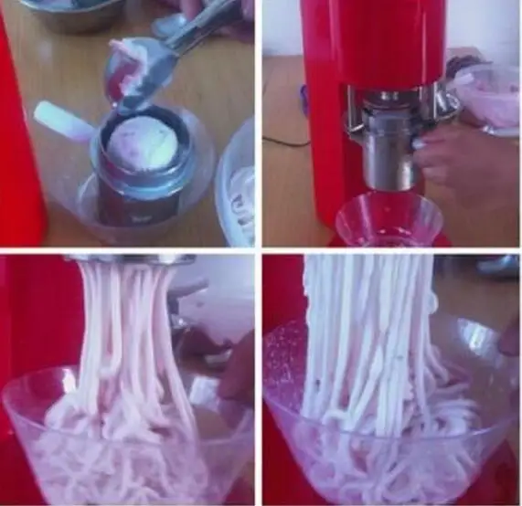 Hot Selling Gelato Maker Italian Noodle Ice Cream Machine | Бытовая техника