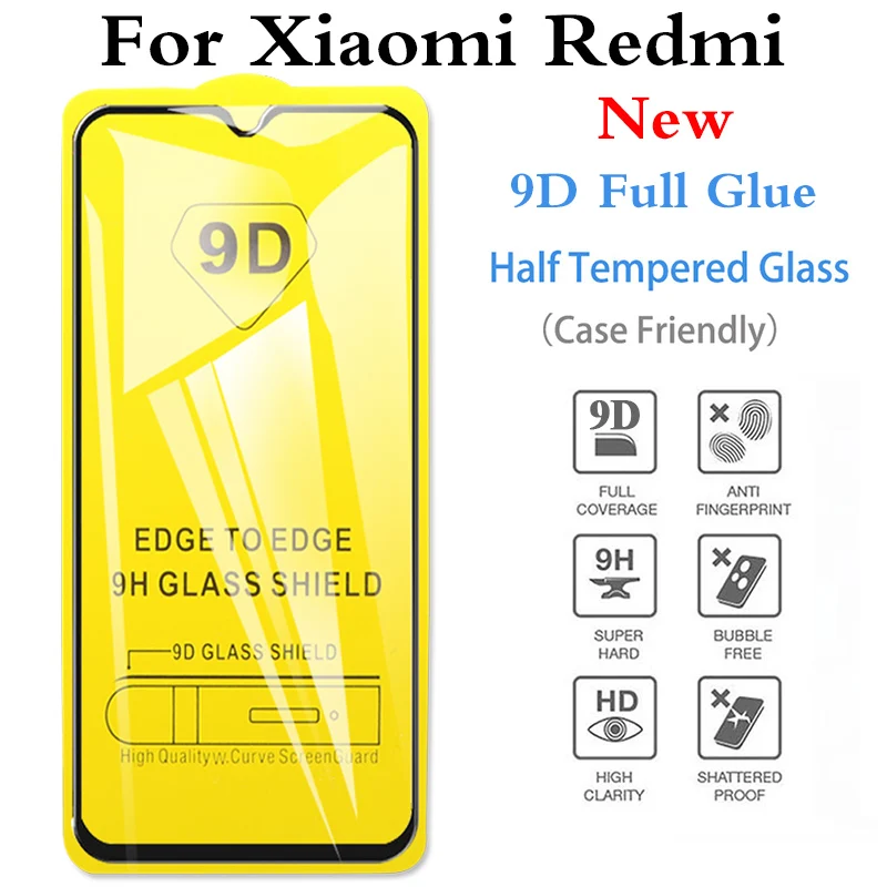 Оригинал 9D Полный Клей закаленное стекло для xiaomi redmi k20 9t note 8 7 6 Pro 7a 6a телефон