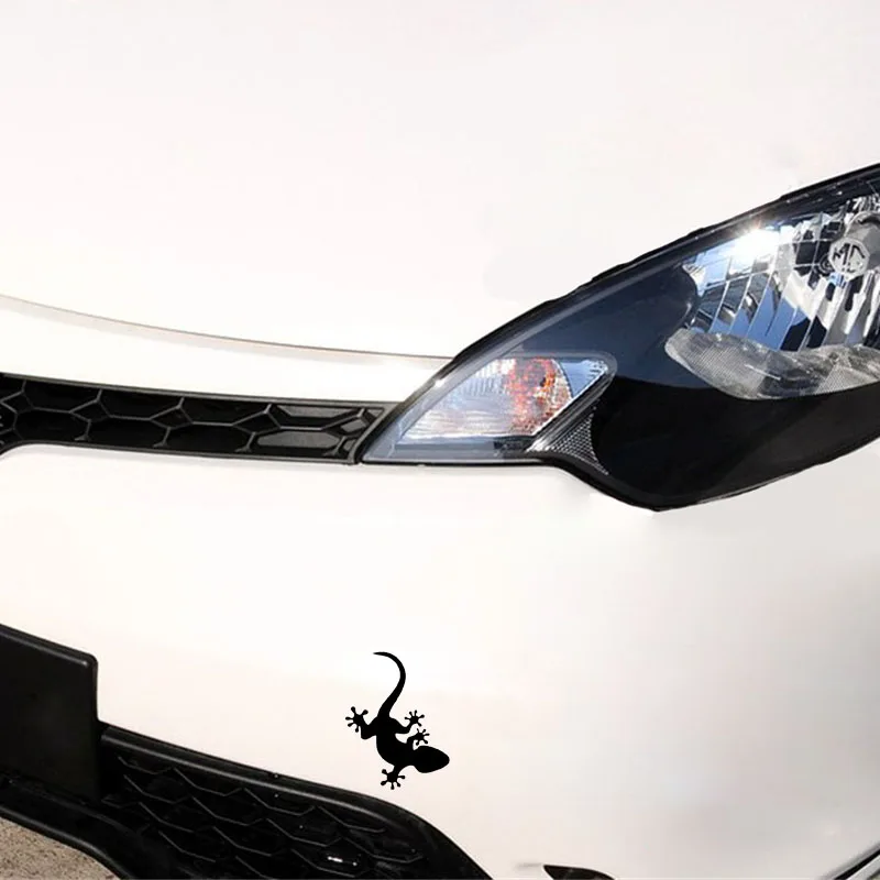 

13.2*9.9cm Creative lizard Car-Sticker Automobiles Motorcycles Window Bumper Laptop Vinyl Decal PVC Decorative Goods