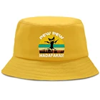 Панама Pew Madafakas унисекс, складная шляпа для рыбалки, в стиле хип-хоп, для улицы, в стиле кэжуал