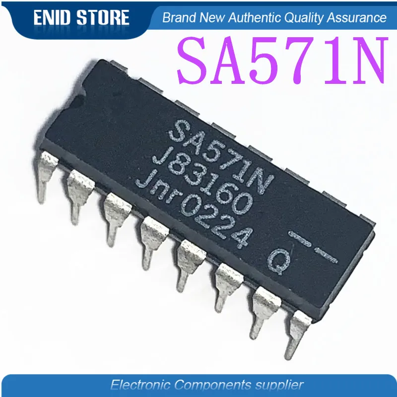 1 шт./лот NE571N NE571 SA571N SA571 SA572 NE572 DIP16|Интегральные схемы| |