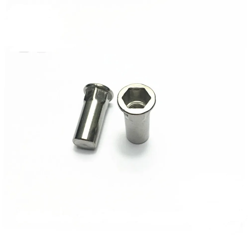 Плоская Круглая головка M4/M5/M6/M8/M10/M12 полушестигранная заглушка гайка вставляемые