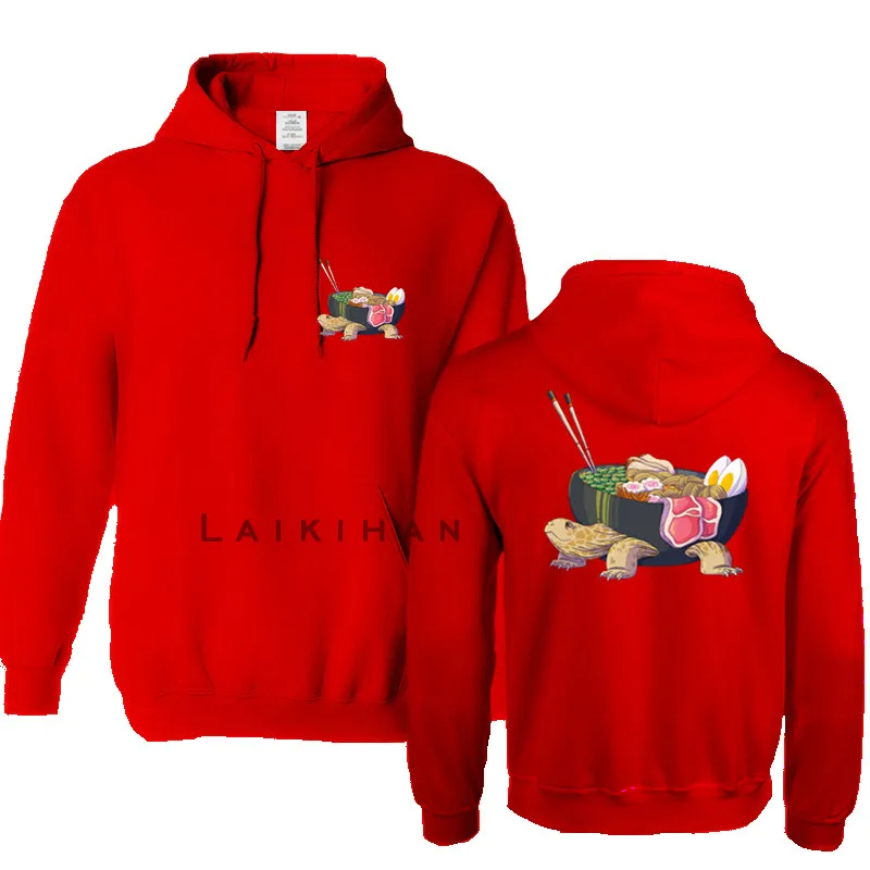

Anime Hip Hop Ramen Tortoise Hoodies Hell Boy Men Women Hooded Pullover Male Female Sudaderas Japan Hood Hoddie Sweatshirts