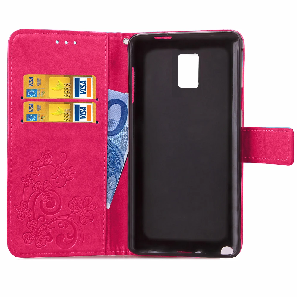Luxury 3D Flower Leather Flip Case for Samsung Galaxy Note 3 III N9000 N9005 N9006 Wallet Phone Back Cover Stand Card Slot | Мобильные