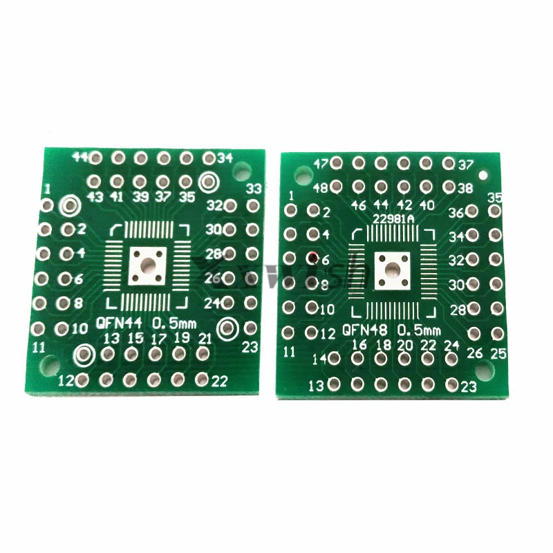 20 шт./лот HTQFP QFN48 до DIP48 QFN44 0 5 мм QFP48 QFP44 PQFP LQFP плата адаптера|Запасные части| |