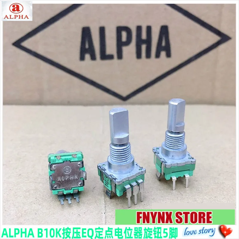 10 шт. оригинальный японский вертикальный 5P Поворотный регулятор громкости EQ