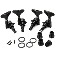muse new black guitar sealed tuners tuning pegs machine heads 2r2l for 4 string bass guitar pegs guitar bass tuning keys