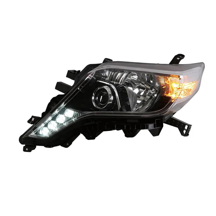 Большой suv Refit LED и HID налобный фонарь для toyota Land Cruiser Prado 2014 2016|Фара авто в сборе| |