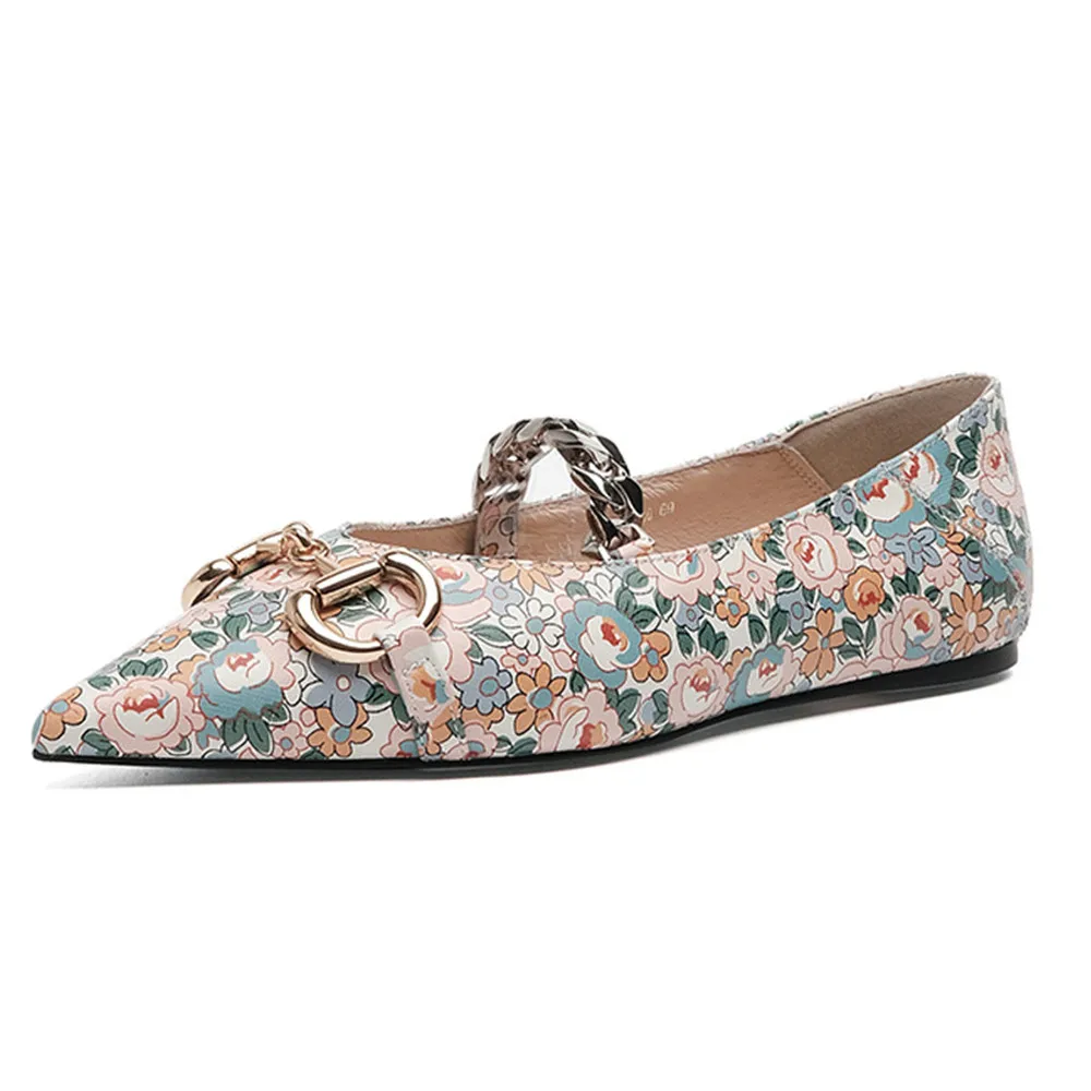 

2021 Brand Women Shallow Flat Shoes Casual Slip-on Pointed Leather Loafers Oxford Ladies Spring Autumn Footwear Zapatos De Mujer