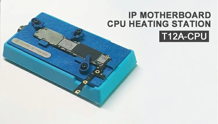 SS-T12A iPhone материнская плата сепаратор нагревательная станция для iPhone X/XS MAX Процессор IC чипы разборка клей для удаления