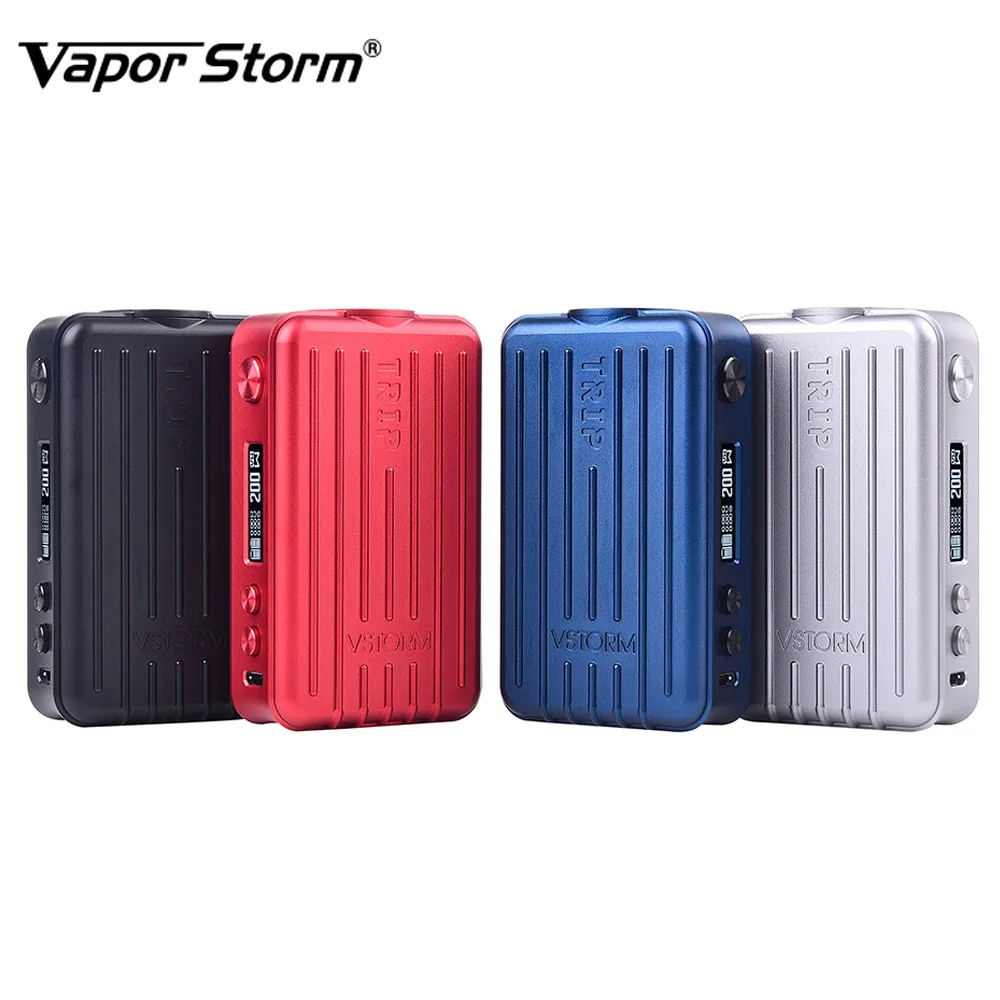 Новый Vapor Storm контейнер дорожный мод электронная сигарета Vape 200 Вт обход 0 91 дюйма