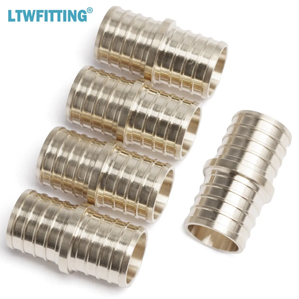 LTWFITTING Lead Free Brass PEX Crimp Fitting 1&quot Coupling | Обустройство дома