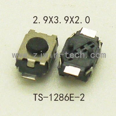 

50PCS Momentary Button Switch Mini Push Button 12V Tactile Switch SMD 2pin 3X4X2mm for MP4/MP3/TOYS Bottom with 2 fixed points