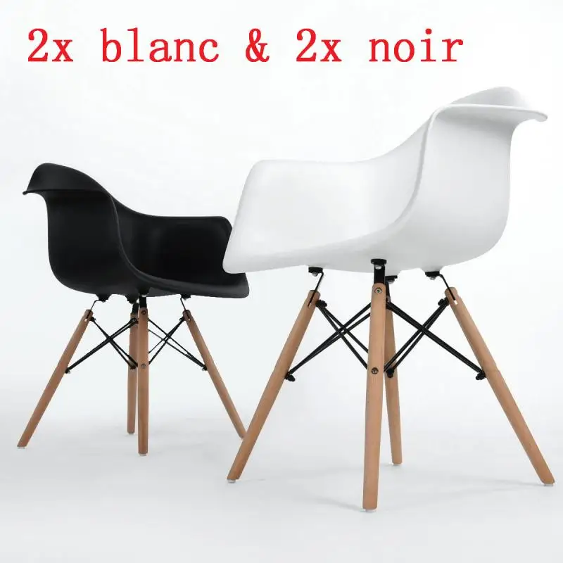 

Rocking Chair Sofe Black A Set Of Two Pp Lounge Chairs (disassembly And Assembly Of Legs) HWC