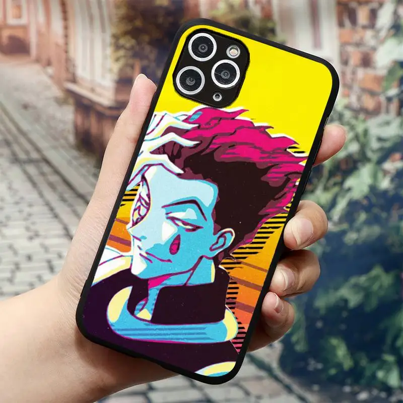 

Hisoka Hunter x Anime Phone Case for iPhone 11 12 mini pro XS MAX 8 7 6 6S Plus X 5S SE 2020 XR