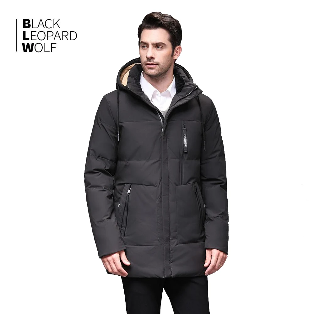 Blackleopardwolf 2019 Новое поступление зимняя куртка высокого качества Повседневные