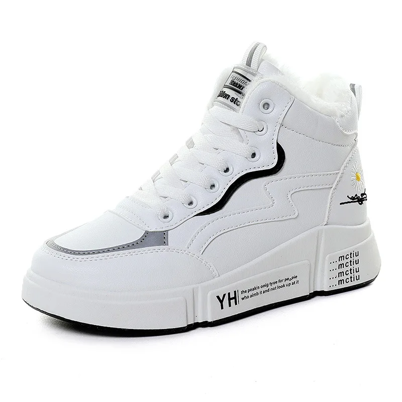 

2020 Hot Style Student Casual All-match Spring Autumn Board Shoes Sports Thick Bottom Old High Top Women Shoes Ins Trendy Shoes