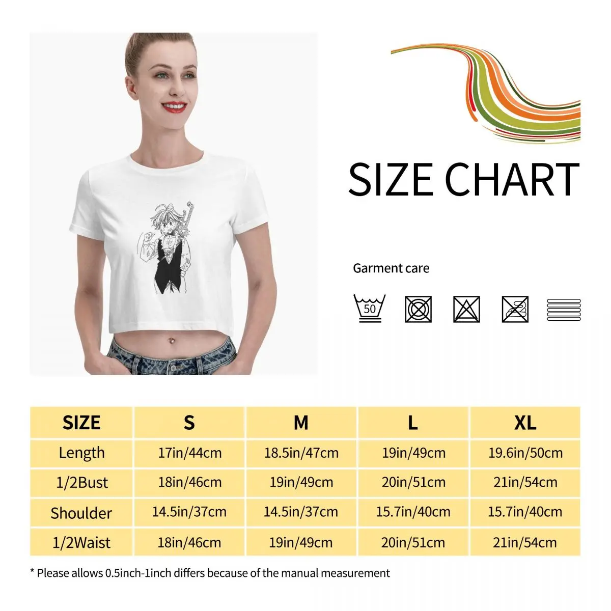 

Anime Fans Meliodas 2 woman T Shirts fashion Short sleeveRound neck T-shirt