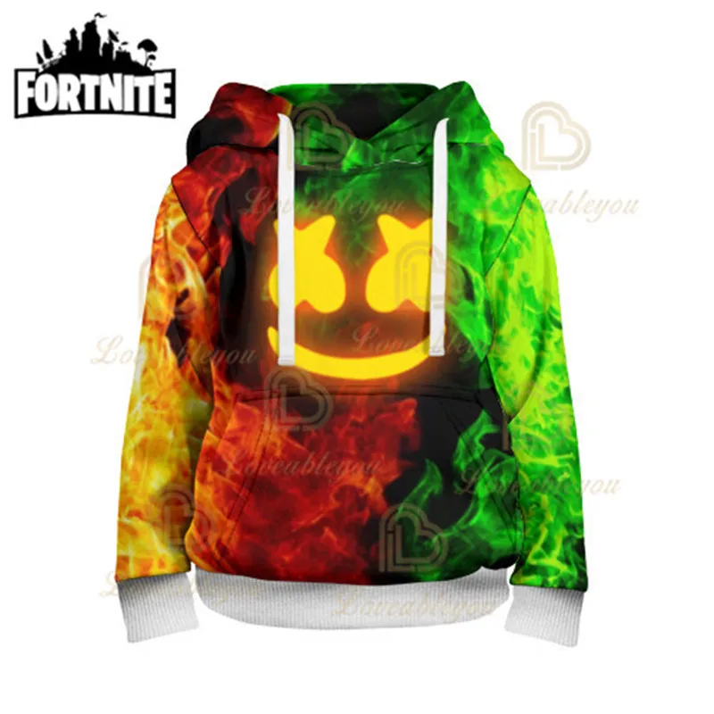 

Battle Royale Hoodie Sweatshirt Fortnite Sudaderas Victory Cartoon Tops Teen Clothes Kids Hero Game 3D Boys Girls