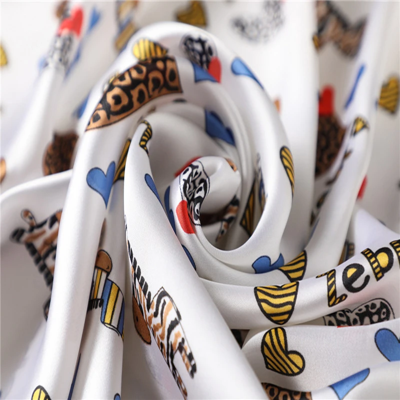 Женский шелковый шарф новинка 2020 квадратный платок женские шарфы для волос на