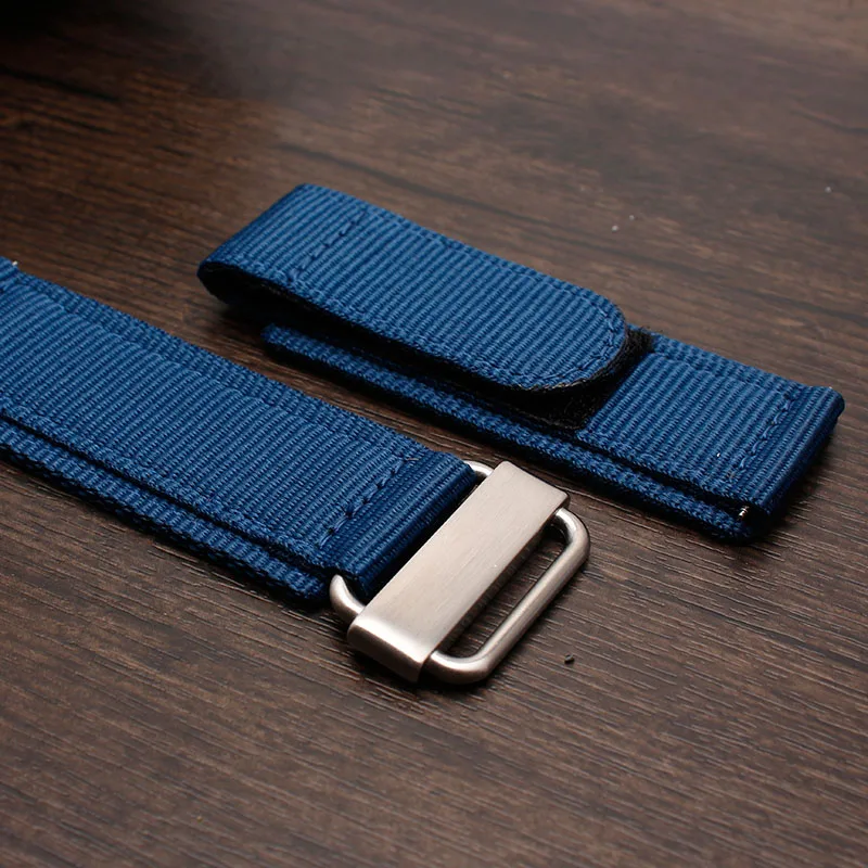 For Seiko Diesel NATO strap Black blue army green nylon watchband 22mm 24mm with Hook-and-loop buckle canvas bracelet