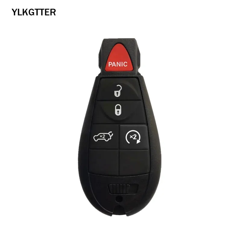 YLKGTTER 4 + 1 кнопки умный дистанционный Автомобильный ключ для Dodge Ram 1500 2500 3500 2013-2018 с