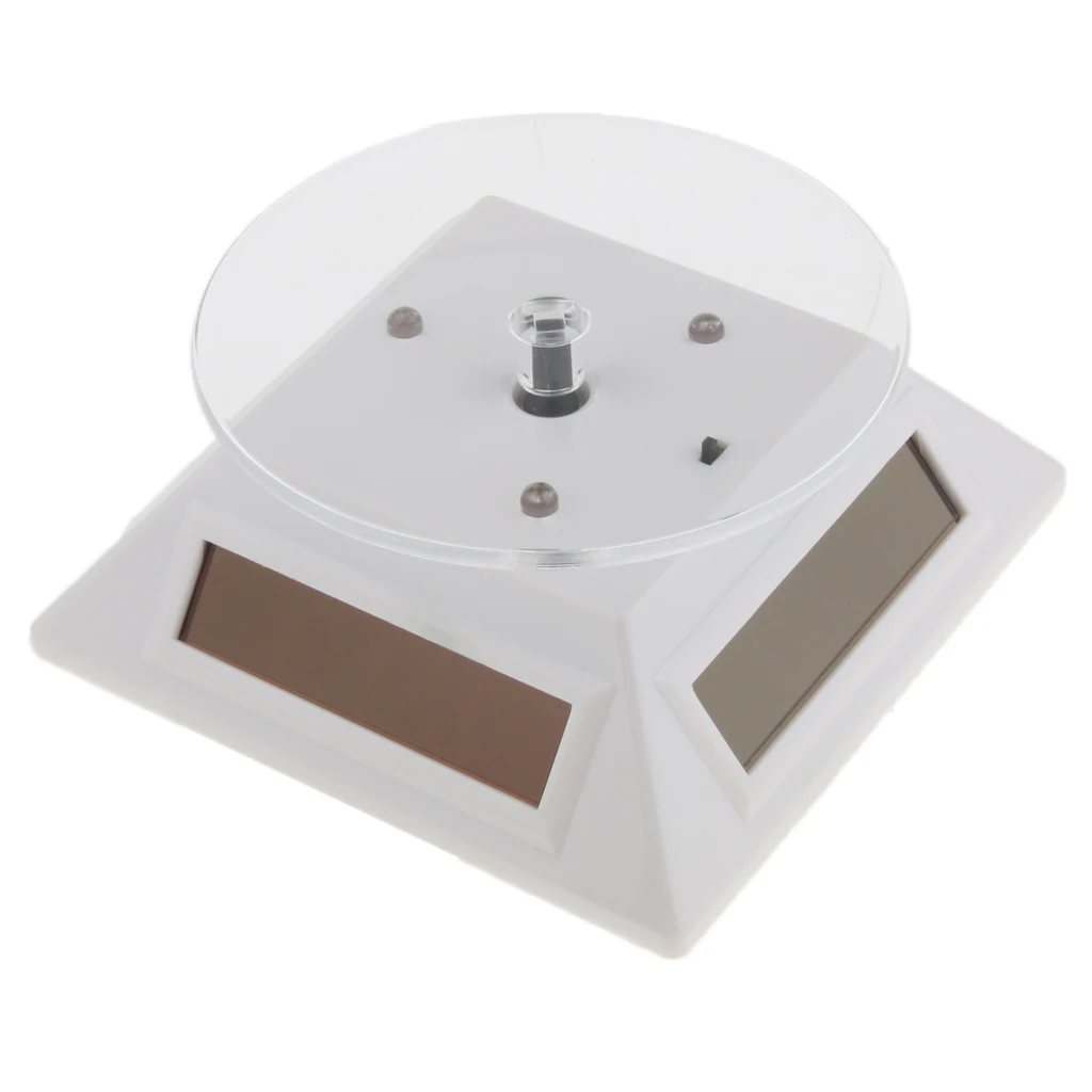 На солнечных батареях/Батарея вращающийся Дисплей стенд проигрыватель с