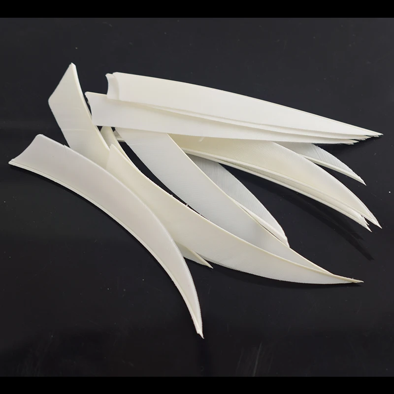 5 дюймов 50 шт. DIY аксессуары для стрельбы из лука щит индейские перья стрела перо