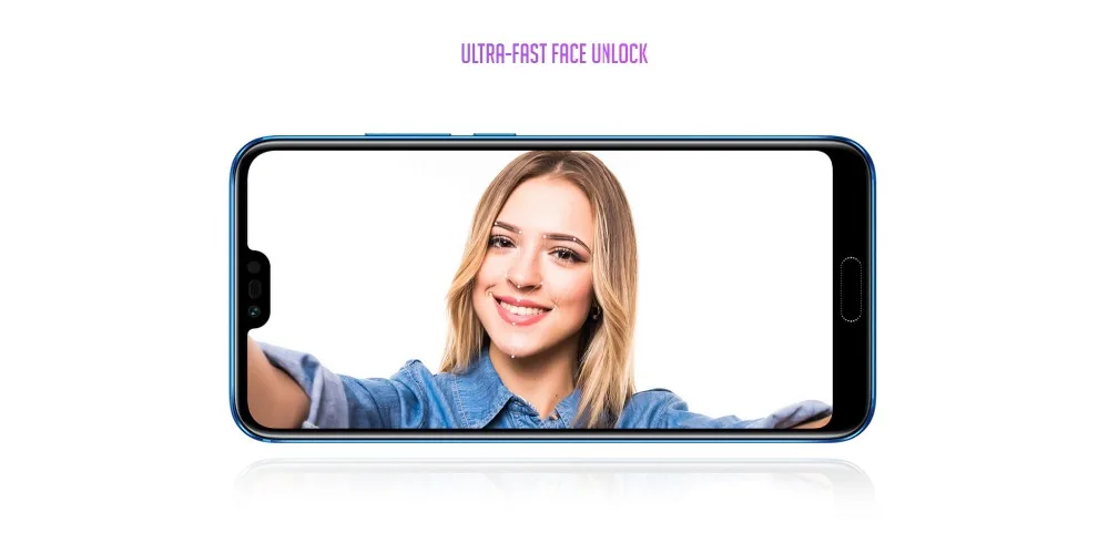 Новое поступление, Honor 10, 5,84 дюймов, 2280x1080 p, Honor 10 экран, мобильный телефон, четыре ядра, face ID, NFC, android 8,1, батарея 3400 мАч