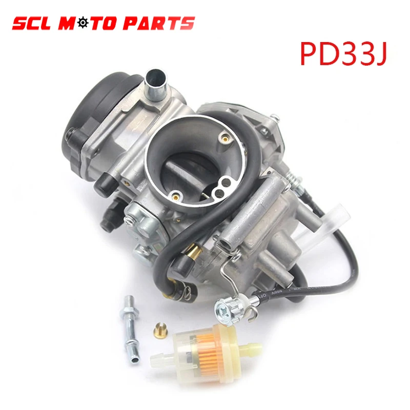 Мотоциклетный карбюратор ALconstar 33 мм PD33J ATV ДВИГАТЕЛЬ Carb KFX400 для Yamaha Kawasaki KODIAK 450 YFM350
