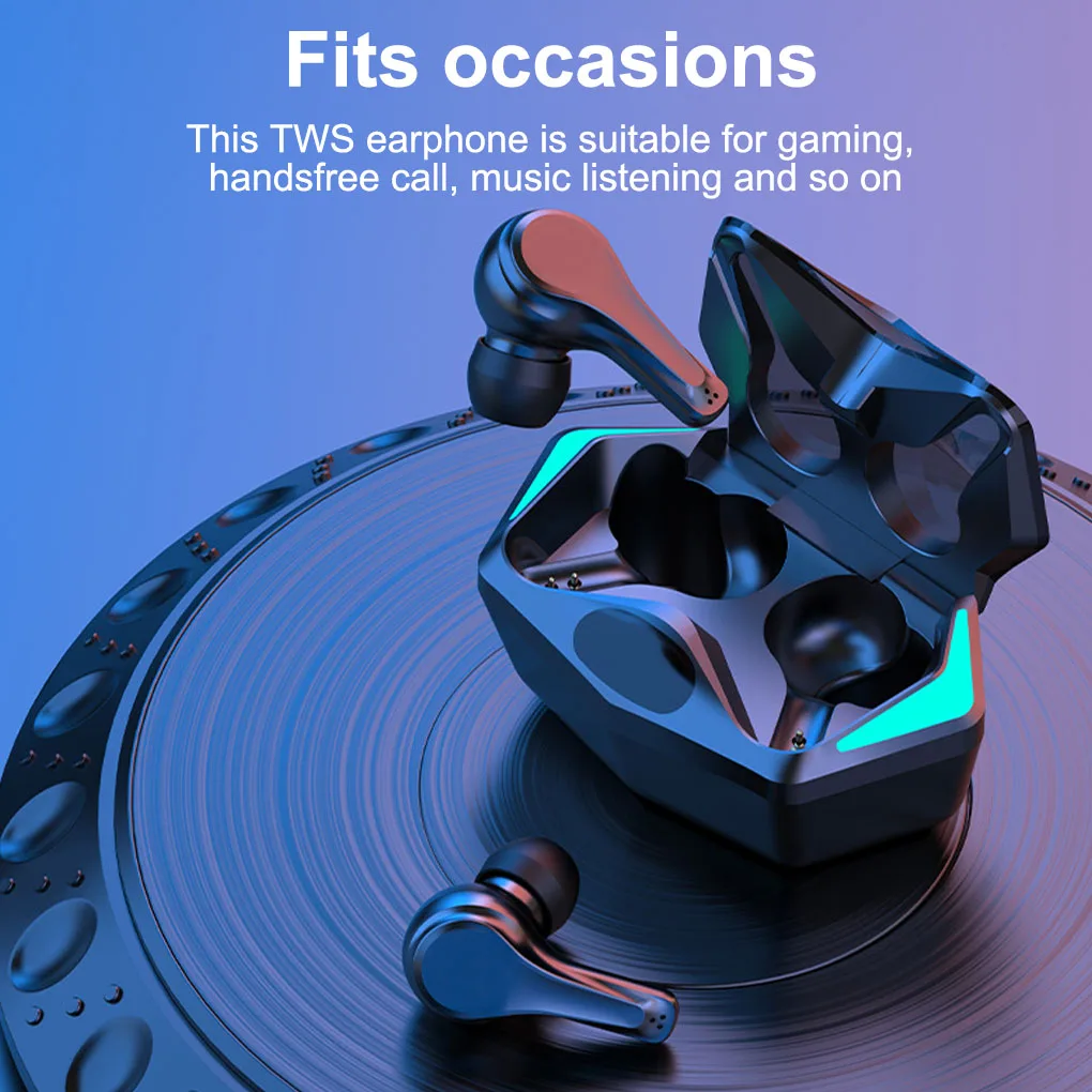 

S500 New Wireless Headphones TWS Bluetooth 5.2 Earphones Sports Waterproof Headsets Gaming Headphone with Microphones For Xiaomi