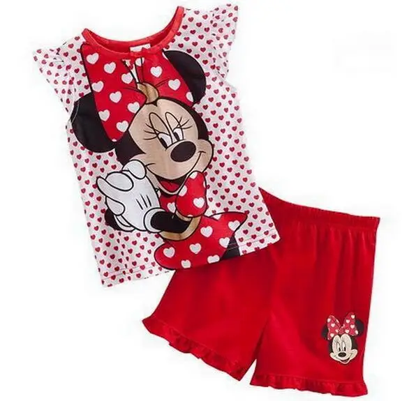 Нижнее белье одежда для сна Детские комплекты пижамный комплект с короткими