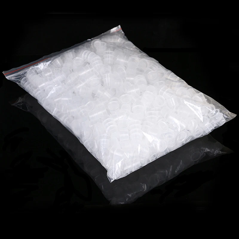 1000 шт. пластиковые контейнеры для чернил татуировок | Красота и здоровье