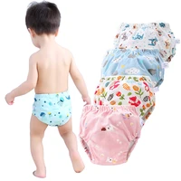 baby cotton training pants panties baby diapers reusable cloth diaper nappies washable infants children underwear nappy changing