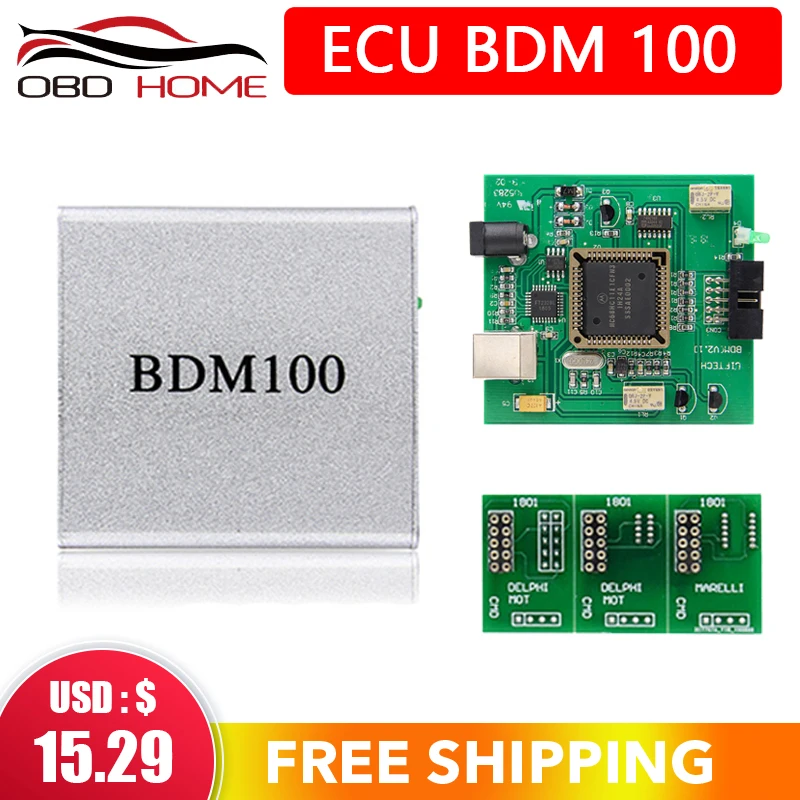 Программатор ECU Flasher BDM 100 программатор BDM100 инструмент для настройки чипа