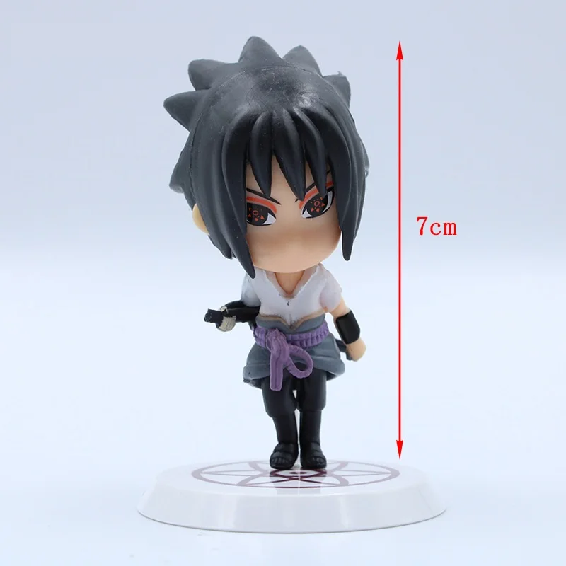

6pcs/set Japanese Cartoon Ninja Popular Comics Desktop Decoration Office Decoration Desktop Supplies Set Student Stationery Gift