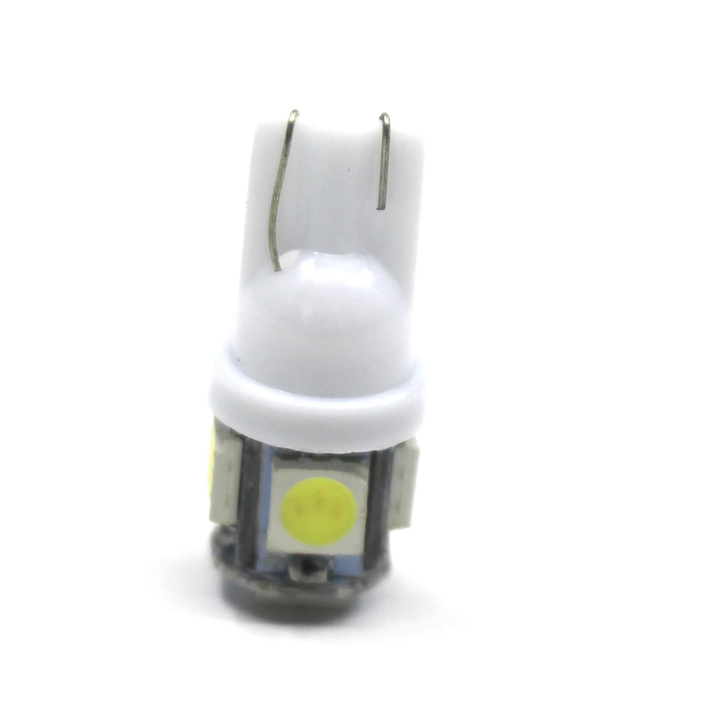 10 шт. Белый светодиодный автомобильный DC 12v светильник W5W T10 5050 194 168 Led парковочная
