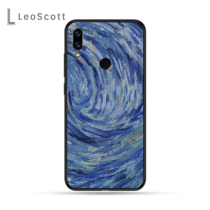 

art aesthetic van Gogh painting Phone Case For Xiaomi Redmi Note 4 4x 5 6 7 8 pro S2 PLUS 6A PRO