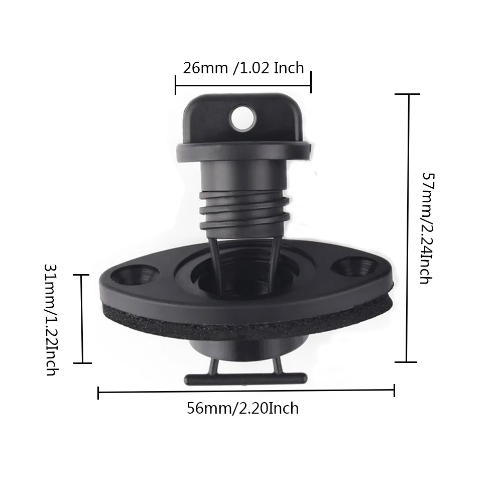 Kayak Drain Plug Kit Professional Canoe Boat Thread Bung Scupper Stopper Holes Plugs New | Спорт и развлечения