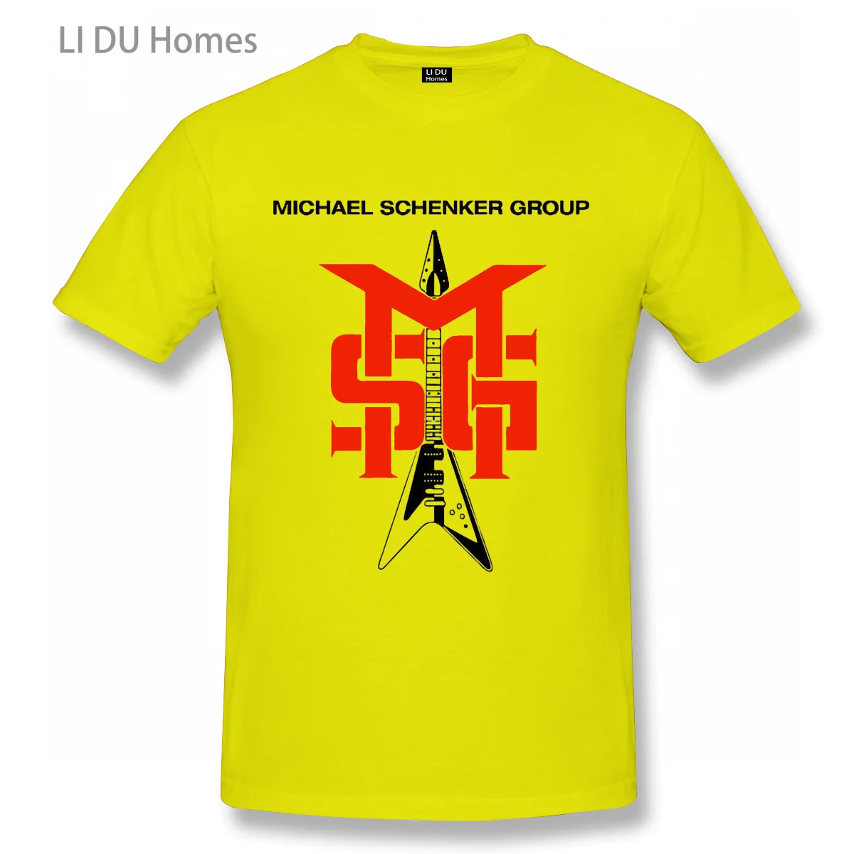 

Michael Schenker T Shirt Msg Jazz Mannen O Hals Katoenen T-shirt Short Sleeve Tshirt Fashion Clothes Sweatshirt Clothing