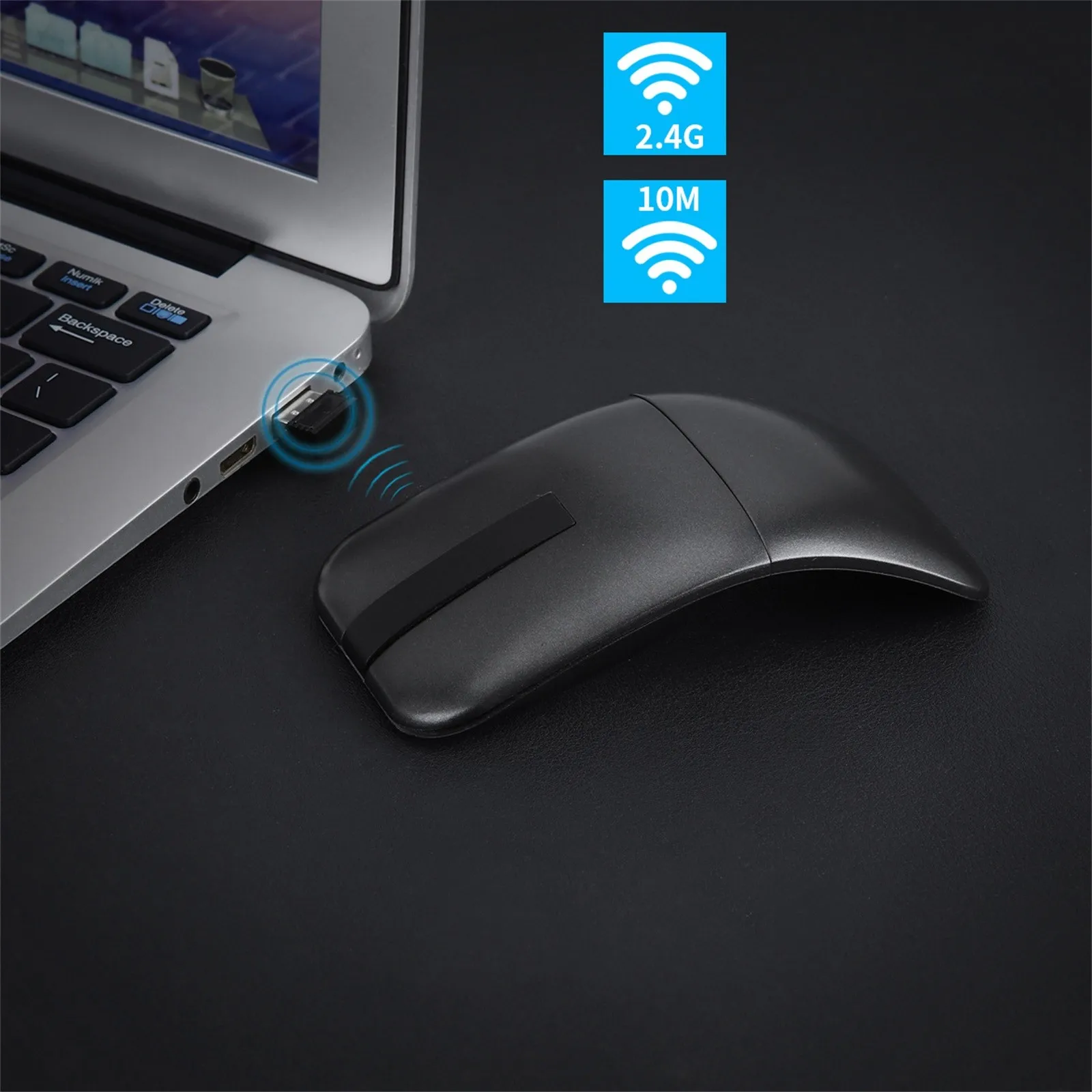 Бесплатная доставка ультратонкая Складная сенсорная Беспроводная оптическая