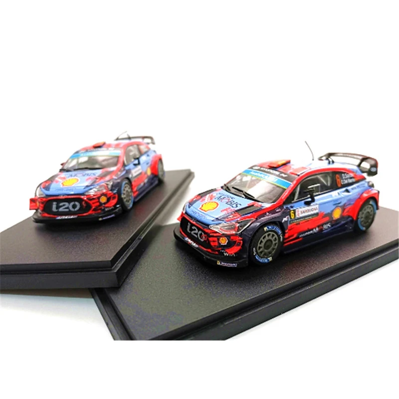 1/43 I20 WRC #5 победитель моделирование автомобиля модели современного гоночный